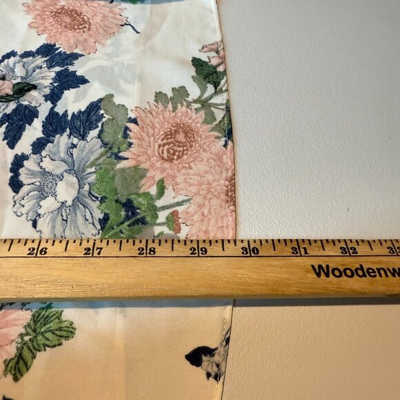 Rose & Olive Women 2X Floral Blouse Tunic Top Round Neck 3/4 Bell Sleeve Flowy - Picture 8 of 9